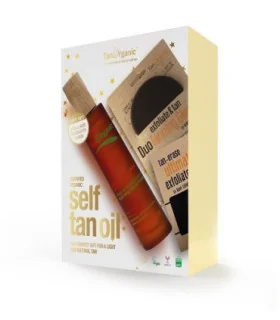 Pack de regalo Autobronceador + Guante exfoliante y aplicador Duo+ Guante exfoliante