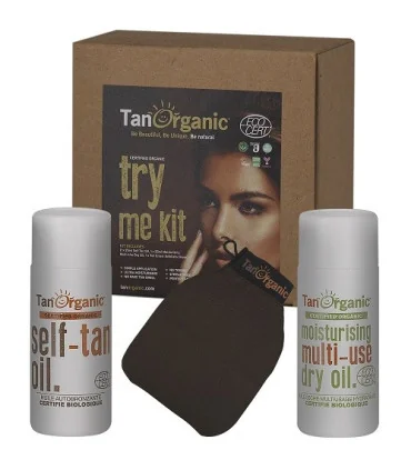 Set Bronceado Natural con Exfoliante y Aceite |Bronceado Natural y Luminoso