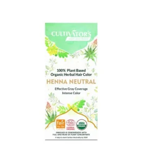 Tinte orgánico henna Neutra Platino-100 gr | Henna bio
