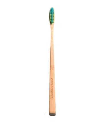 Cepillo de dientes de bambú Adulto Soft Mango delgado Cepillo de dientes de bambú Adulto Soft Mango delgado