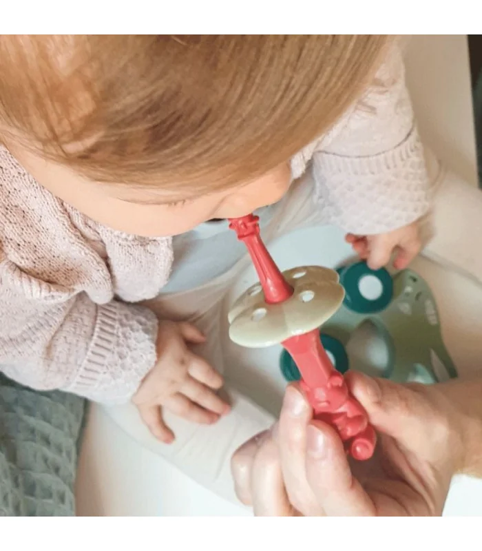 Kit natural para empujar los dientes ¡Ay!-2 uds| Cepillos calmantes sin PBA