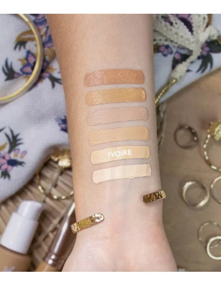 Base de maquillaje fluida cristal 02 Ivoire-30 ml | Base maquillaje sin químicos