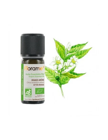 Aceite esencial de Naranjo Amargo-10 ml | Aceites esenciales certificados