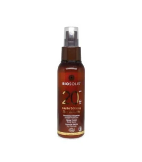 Aceite de protección Solar SPF20 ecológico-100 ml | Bloqueador orgánico