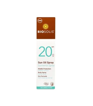 Aceite de protección Solar SPF20 ecológico-100 ml | Bloqueador orgánico