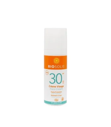 Crema protección solar facial antiedad SPF30-50 ml | Solar bio