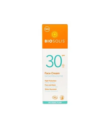 Crema protección solar facial antiedad SPF30-50 ml | Solar bio
