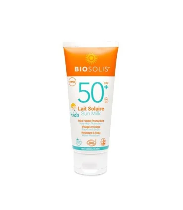 Leche protección solar niños SPF50+ -100 ml | Biosolis protector solar