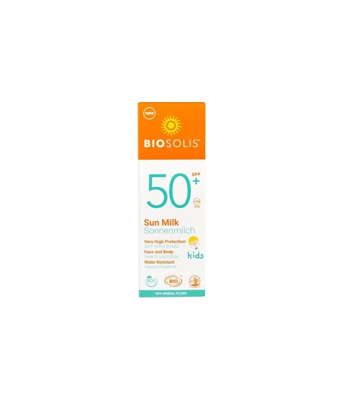 Leche protección solar niños SPF50+ -100 ml | Biosolis protector solar