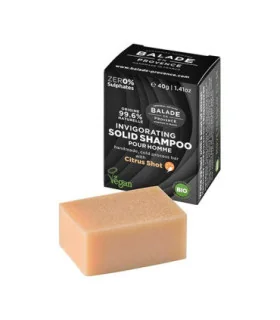Champú sólido Energizante para hombre-40 gr | Shampoo sólido vegano