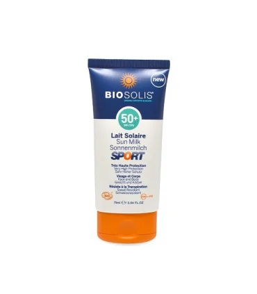 Leche solar Sport SPF50+ -75 ml | Protector solar bio