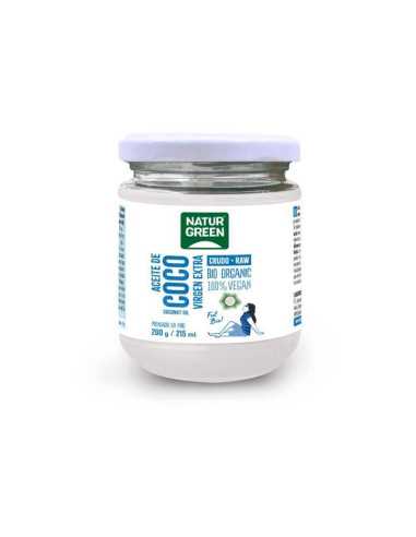 Aceite de coco virgen extra bio 215ml/200g Naturgreen