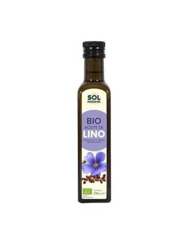 Aceite de lino bio 250ml Sol Natural
