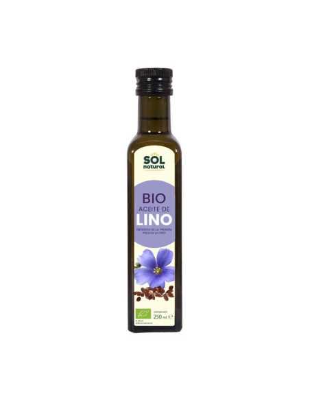Aceite de lino bio 250ml Sol Natural