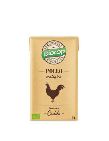Caldo de Pollo autentico tetrabrik Bio 1L Biocop