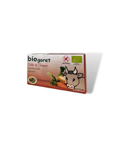 Caldo de ternera en cubitos bio 6x11g BioGoret