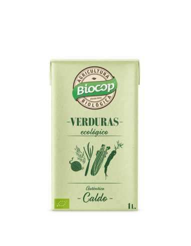 Caldo de Verduras autentico tetrabrik Bio 1L Biocop