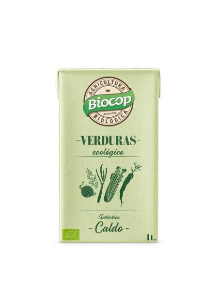 Caldo de Verduras autentico tetrabrik Bio 1L Biocop