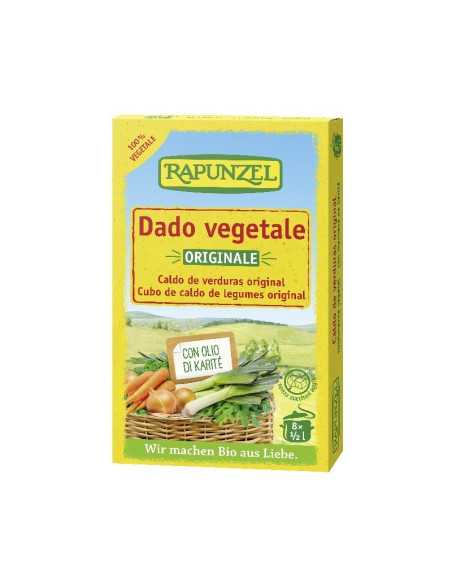 Caldo de verduras bio 8 cubitos Rapunzel