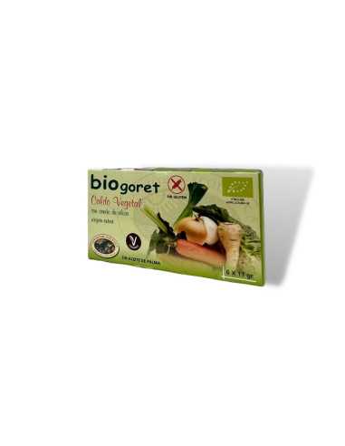 Caldo de verduras en cubitos bio 6x11g BioGoret