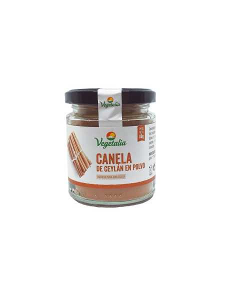 Canela de ceylan polvo bio 80g Vegetalia