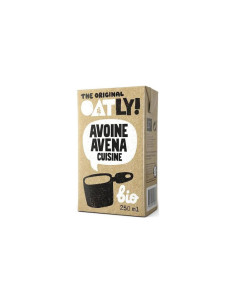 Crema de avena líquida para cocinar cuisine bio 250 ml Oatly