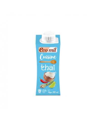 Crema para cocinar Thai cuisine Bio 200ml Ecomil