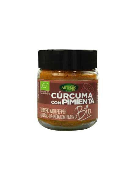 Curcuma con pimienta XL Bio 80g Especias Artemis