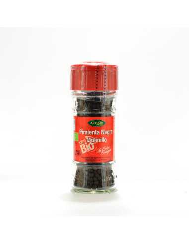Pimienta negra molinillo bio 40g Especias Artemis