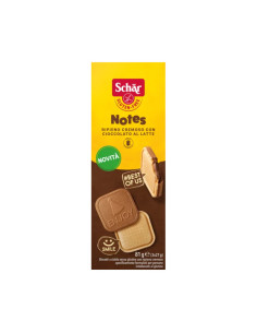 Notes (Galletas con relleno cremoso) sin gluten 81g Schar