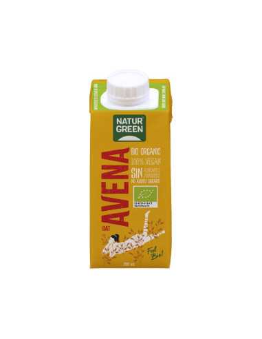Bebida de avena con calcio bio 200ml Naturgreen