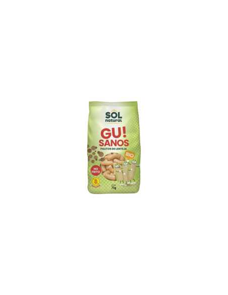 Gusanitos GU SANOS! de lenteja Bio 75g Sol Natural