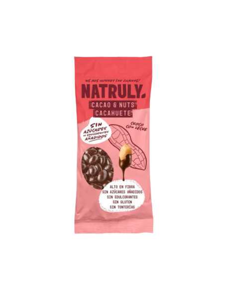 Cacao&Nuts de Chocolate con leche 50g Natruly