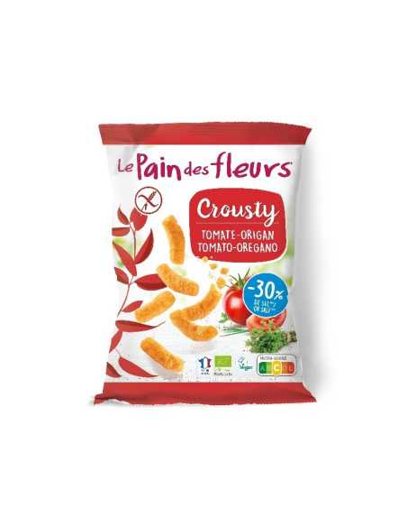 Ganchito Crousty de tomate y oregano Bio 75g Le Pain des Fleurs