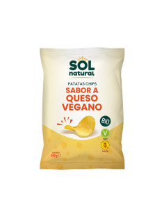 Patatas fritas sabor queso Vegano Bio 100g Sol Natural