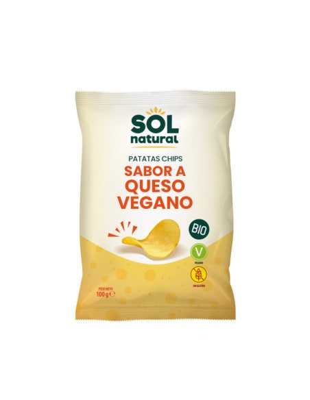 Patatas fritas sabor queso Vegano Bio 100g Sol Natural