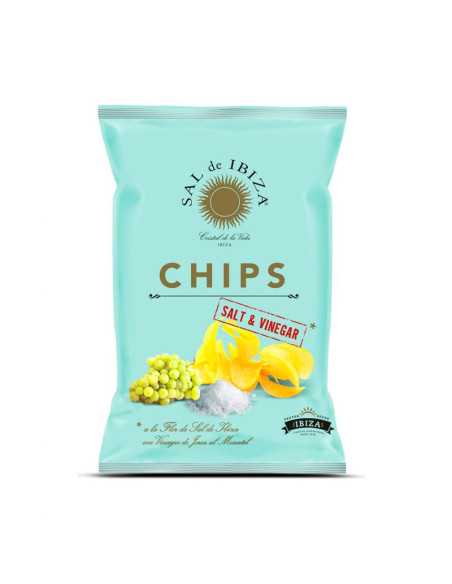 Patatas fritas vinagre y sal 125g Sal de Ibiza