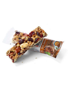 Barrita nueces pecan y canela Bio 15x30g Nuts&Berries