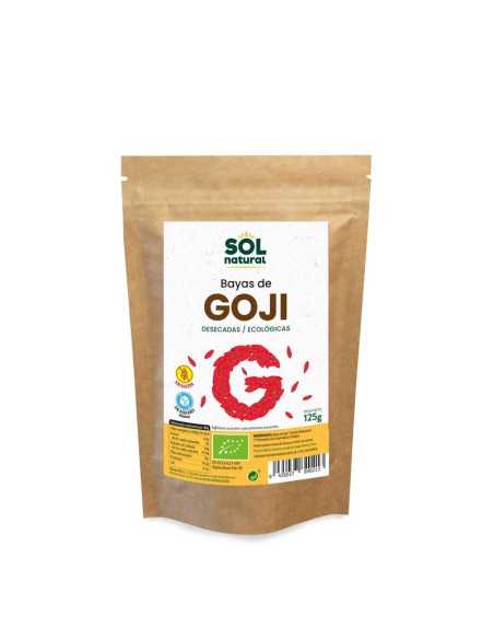 Bayas de goji bio 125g Sol Natural