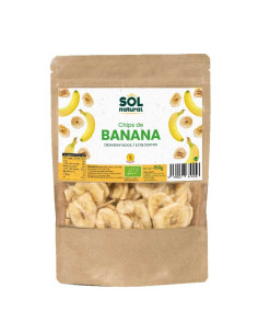 Chips de banana bio 150g Sol Natural