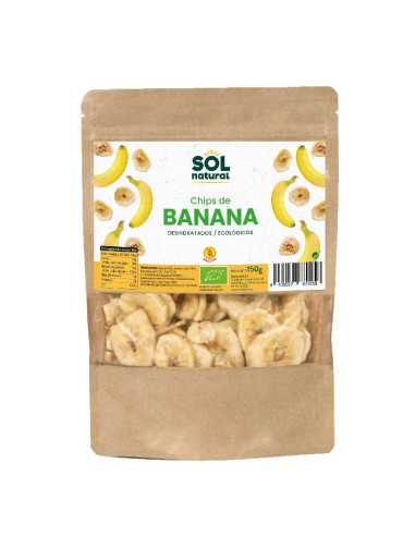 Chips de banana bio 150g Sol Natural