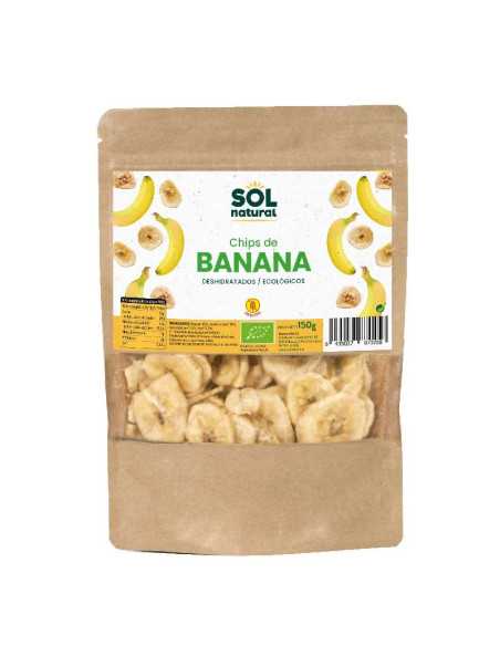 Chips de banana bio 150g Sol Natural