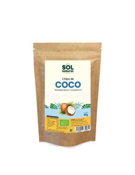 Chips de coco bio 60g Sol Natural Chips de coco bio 60g Sol Natural