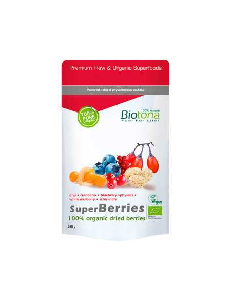 Superberries/frutas del bosque superfoods bio 250g Biotona