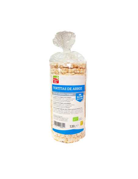 Tortitas de arroz integral sin gluten bio 120g La Finestra