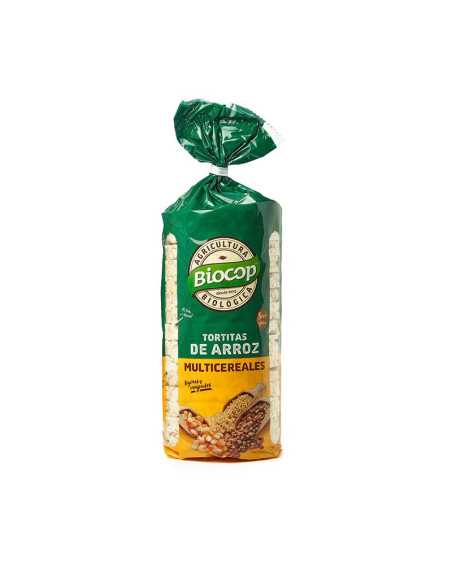 Tortitas de arroz multicereales s/g bio 200g Biocop
