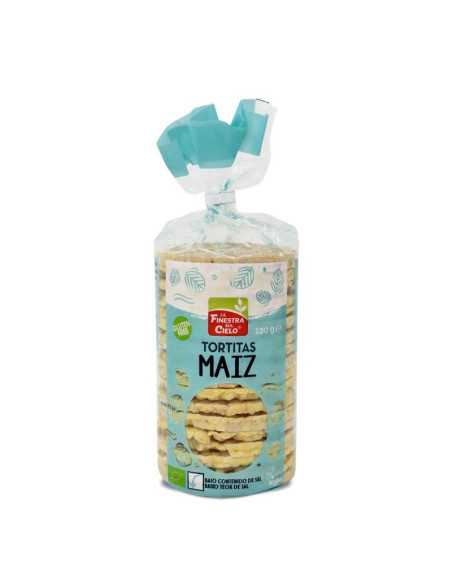 Tortitas de maiz con sal sin gluten bio 120 g La Finestra