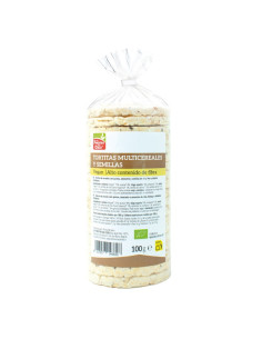 Tortitas Multicereal y semillas sin gluten bio 100g La Finestra