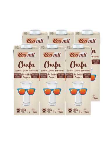 Bebida Chufa Nature Horchata Bio 6x1L Ecomil