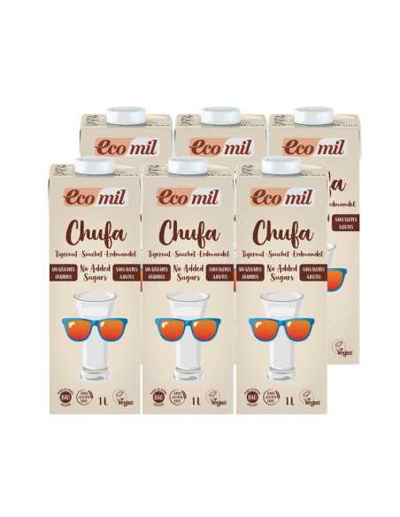 Bebida Chufa Nature Horchata Bio 6x1L Ecomil Bebida Chufa Nature Horchata Bio 6x1L Ecomil